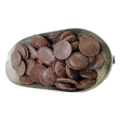 dark chocolate buttons