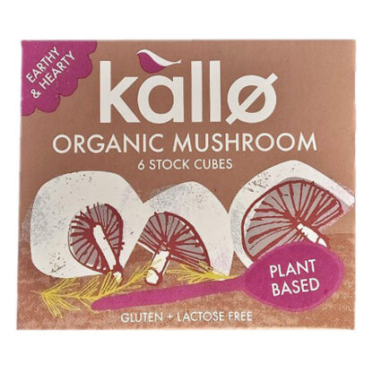 kallo organic mushroom stock cubes